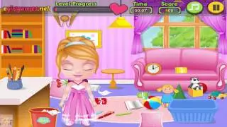 Baby Barbie Birthday Party   Barbie Birthday Party Game for Girls