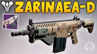 Destiny: THIS WEAPON MELTS! God Roll Zarinaea-D Auto Rifle Review (Crucible Live Gameplay)
