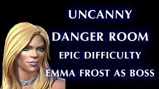 Uncanny Danger Room Epic Difficulty - Emma Frost - Marvel Contest of Champions