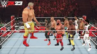 WWE 2K23 Giant Cody Rhodes Vs Mini WWE Superstars Match !!!