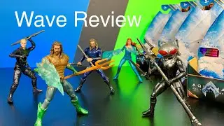 Aquaman And The Lost Kingdom Spin Master figure Reviews Aquaman, Mera, Black Manta, Orm,Stealth Suit