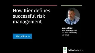 How Kier Group defines successful risk management