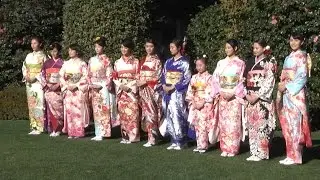 2015年オスカープロモーション晴れ着撮影会