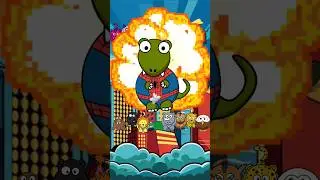 ANIMAL sounds song Superhero Spider Trex #nurseryrhymes