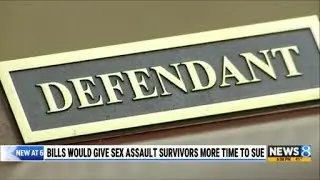 Bills would give sexual assault survivors more time to sue