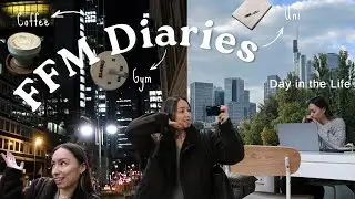 FFM Diaries Ep. 1 - Solo Coffee Date, Uni, Gym & Meal Prep