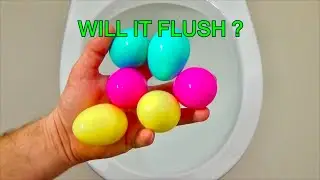 Will it Flush? - Mini Surprise Eggs