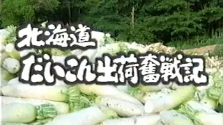 豊頃町の懐かしい映像 『北海道 大根出荷奮闘記』  ～連続120日に掛けた産地～