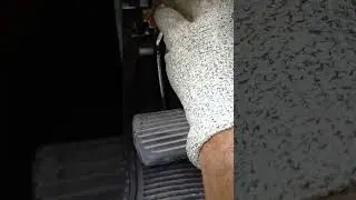 Como ajustar pedal de chicote de embrague.