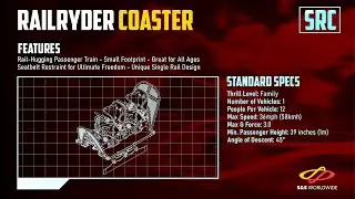 S&S RailRyder Coaster Showcase