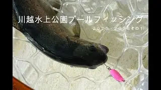川越水上公園プールフィッシング　２０２５－２０２６その１