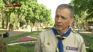 Ukrainian Scout Organization Takes Kids for Their First Hike