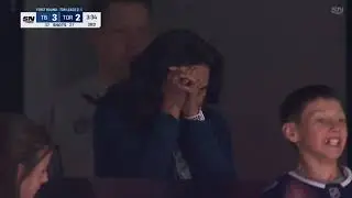 Auston Matthews 4th of the Playoffs vs Tampa Bay Lightning w/Joe Bowen (27/4/2023)