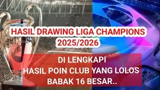 Hasil drawing babak 16 besar liga champion#champion league#kivestreaming#bolatadimalam