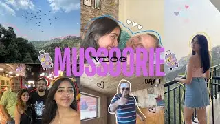 MUSSOORIE VLOG⛰️| DAY 1 | road trip, travel with family, mall road, fun with fam, queen of hills&hellip;.