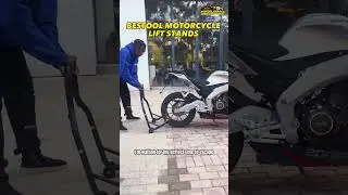 Which month do you park your bike for winter? #motorcycle #liftstand #motorbike #bikers #bikelife