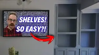 The Easiest DIY Shelves You'll Ever Build (No Experience Needed)