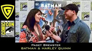 Paget Brewster - Batman & Harley Quinn - SDCC 2017 | The Geek Generation