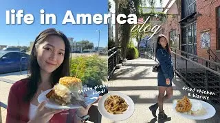 美國生活 vlog 🏛️｜我在聖安東尼奧的放假日常｜做什麼、吃什麼 🍽️