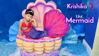 Krishika... The Mermaid #mermaids #dubaimalls #aquarium #princesskrishika