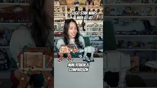 Обзор мини-фигурки AT-AT LEGO Star Wars и сравнение с пряничной фигуркой AT-AT #rlfm #75440 #revi...