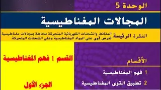 القسم 1 فهم المغناطيسية (الجزء الأول ) 12 عام