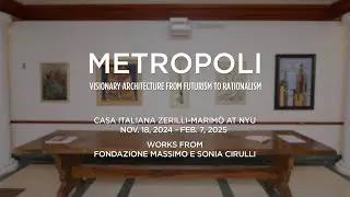 Metropoli: Visionary Architecture from Futurism to Rationalism