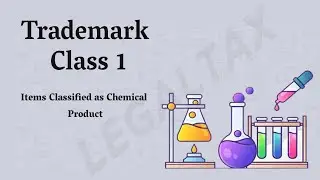 Trademark Class 1 Chemicals Classification legaltax
