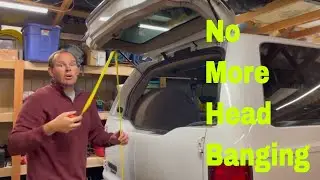 How to Make Your Ford Excursion Rear Hatch Open Taller.