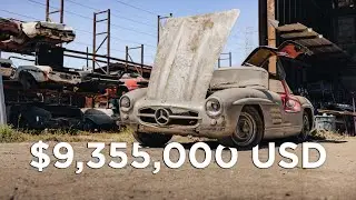 Barn Find Mercedes-Benz 300 SL Alloy Breaks World Record at Auction