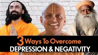 3 Ways to Overcome Depression and Negative Thoughts | Developing positive attitude