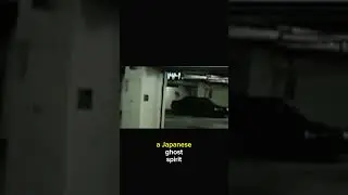 Real Ghost Caught on Camera in Parking Garage 👻 | Japanese Yūrei Spirit?