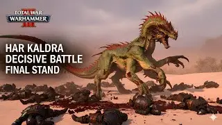Har Kaldra Decisive Battle | Ancestral Throng vs Naggarond &ndash; Total War Warhammer 3