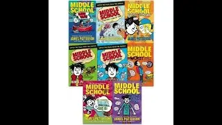 Middle School By James Patterson 8 Books Collection Set