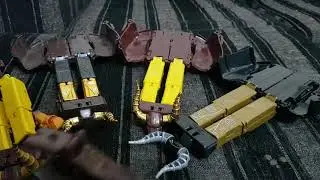 So s&aacute;nh c&aacute;c mẫu Gao Tr&acirc;u God (GaoBuffalo/Brown Buffalo Wildzord) h&agrave;ng China