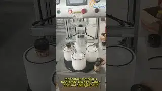 Semi Auto Vacuum Capping Machine for Chili Sauce &ndash; Zero Leaks Guaranteed (2025 Model) #Shorts