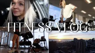 FITNESS VLOG | getting back into weightlifting + youngla try on