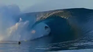 Riding the French Polynesian foam ball to glory!! #surfing #trusted #surf #teahupoo