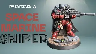 Painting A Space Marine Camo Cloak