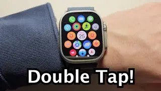 Apple Watch How to Turn On Double Tap (Ultra 2 / Series 9)
