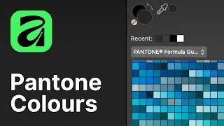 How to Access Pantone Colours in Affinity 3