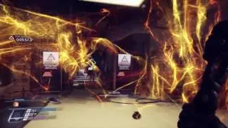 Prey PS4 Pro - chasing down a technopath with a wrench.