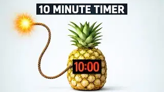 10 minute timer bomb 💣[PINEAPPLE] 🍍 with giant bomb explosion