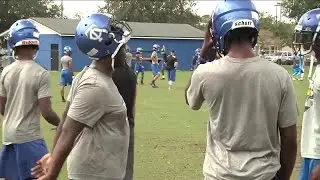 Trinity Christian football player lost everything in Hurricane Irma