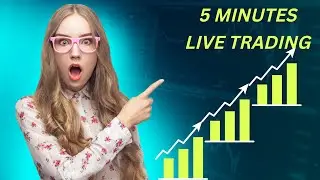 5 MINUTES LIVE TRADING  Power OF Sure-Shot | IQ OPTION #binaryoptions