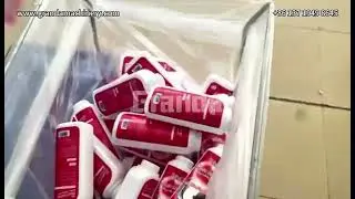 Oval bottle labeling machine front and back two sides labeling machine for oval bottle #labeling