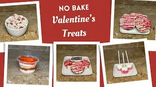 5 Easy No Bake Valentine's Treats!
