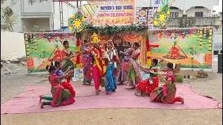 Sankranti celebration @St.Mathews High school,Madikonda