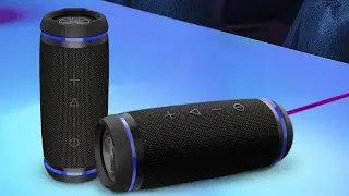 Wireless Bluetooth Speaker - TREBLAB HD77 -  30W Stereo, 20H Battery, IPX6 Waterproof, TWS Mode