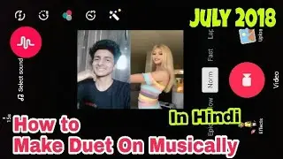 How to make duet on musically new update 2018 in hindi android | Musically tutorial | musically Tips